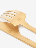 Jonathan Adler Gold Tone Vienna Cutlery Set