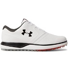 Under Armour - Tempo Hybrid Leather Golf Shoes - White