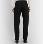 Giorgio Armani - Black Virgin Wool Tuxedo Trousers - Black