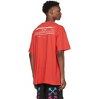 Off-White Red Business Casual Bernini T-Shirt
