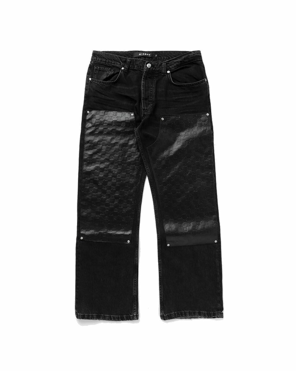 Photo: Misbhv Dark Room Carpenter Trousers Black - Mens - Jeans