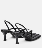 Proenza Schouler - Square Thong leather sandals