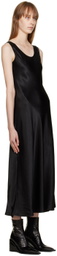 Max Mara Leisure Black Ares Midi Dress