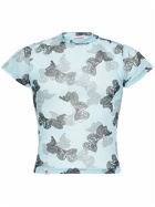 CHARLES JEFFREY LOVERBOY - Baby Printed Mesh S/s T-shirt