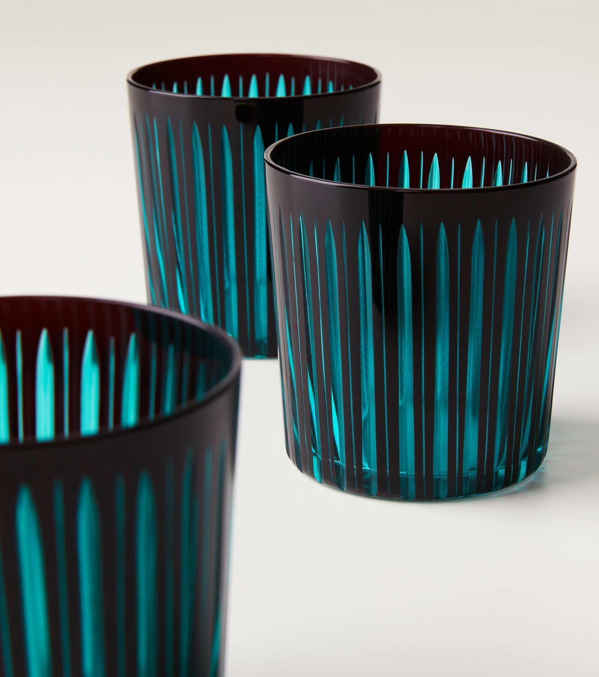 L'Objet Prism set of 4 glasses