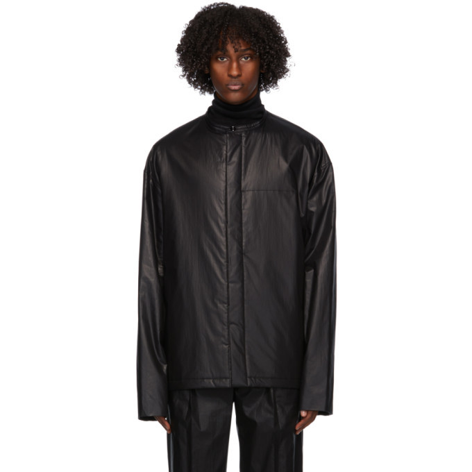 Photo: Lemaire Black Wadded Jacket