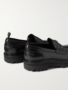 OFFICINE CREATIVE - Pistols Leather Penny Loafers - Black