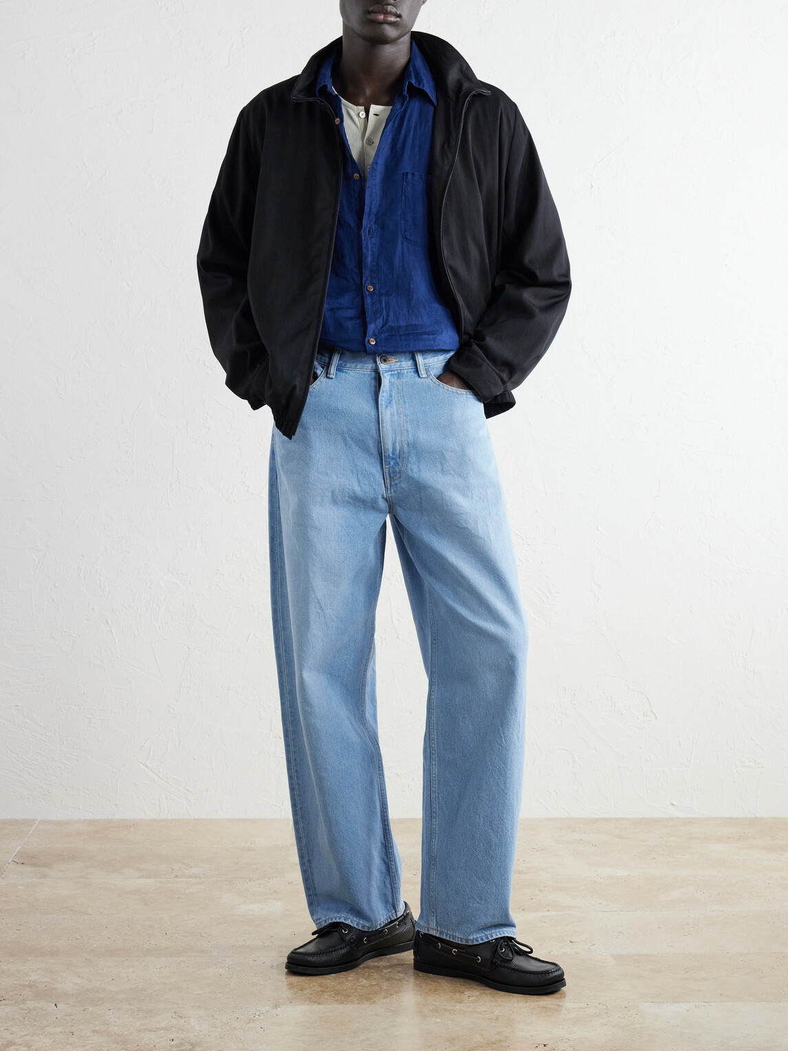 KAPITAL - Club Wide-Leg Jeans - Blue