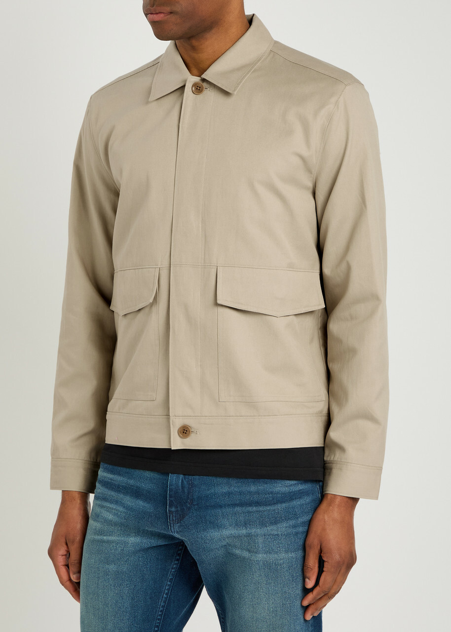 Paige Lennon Twill Jacket Beige