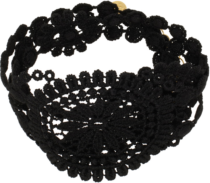 Photo: UNDERCOVER Black UC1E4A02 Bracelet