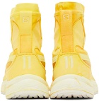 11 by Boris Bidjan Saberi Yellow Salomon Edition Bamba 2 High Sneakers
