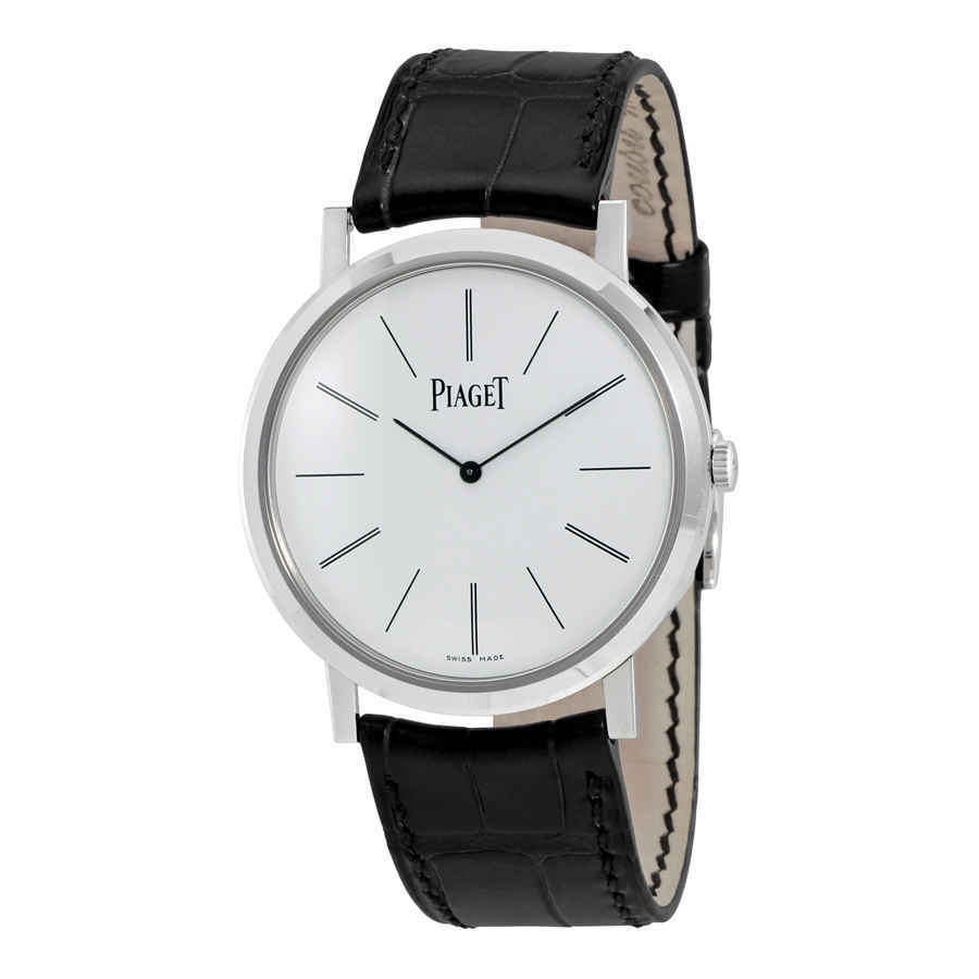Piaget Altiplano White Dial White Gold Mens Watch G0A29112
