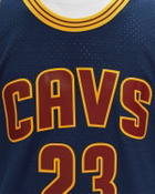 Mitchell & Ness Nba Blue Alternate Jersey Cavaliers 2015 Lebron James #23 Blue Jerseys