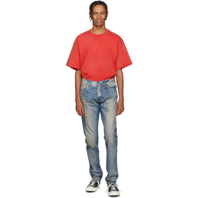 Photo: Rhude Blue Breakaway Jeans