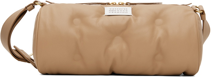 Photo: Maison Margiela Brown Glam Slam Pillow Bag