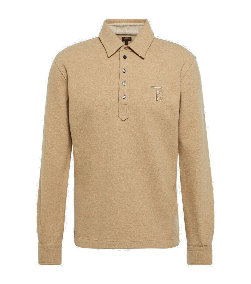 Photo: Tod's Wool and cashmere jersey polo