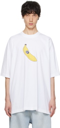 VETEMENTS White Banana T-Shirt
