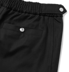 ALEXANDER MCQUEEN - Tapered Cotton-Gabardine Trousers - Black