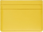 Jil Sander Yellow Credit Card Holder