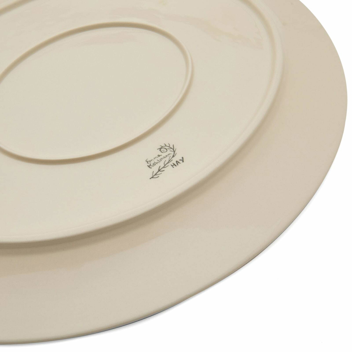 HAY x Emma Kohlmann La Pittura Oval Serving Platter in Josephine 