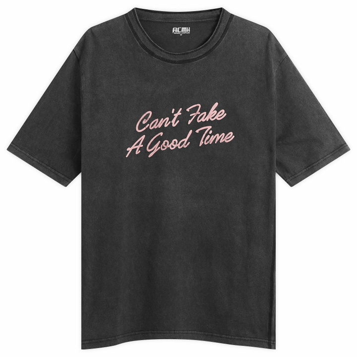 Photo: ACMH by Magic Castles Men's Eli T-Shirt in Vintage Black