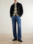 Corridor - Straight-Leg Double-Knee Jeans - Blue