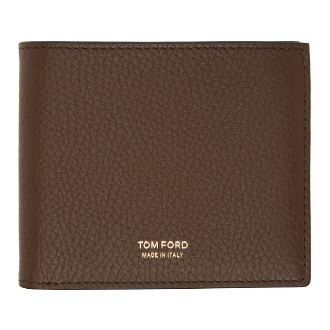 Photo: TOM FORD Brown Leather Bifold Wallet