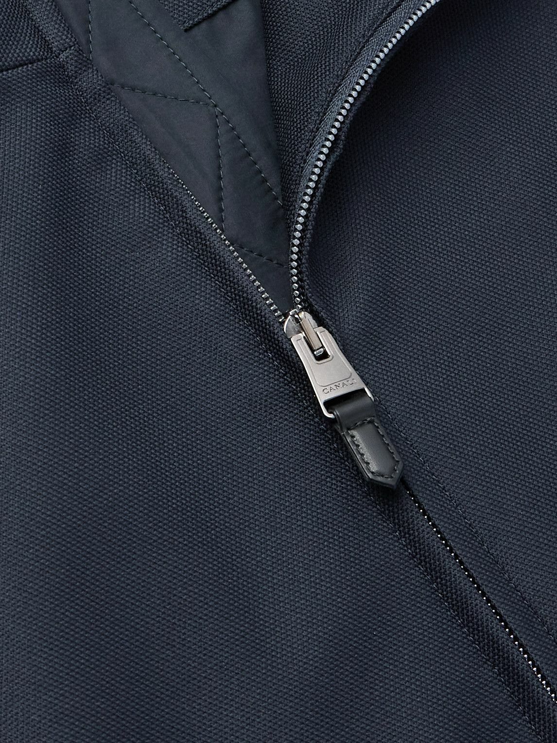 Canali - Aston Padded Shell Zip-Up Gilet - Blue