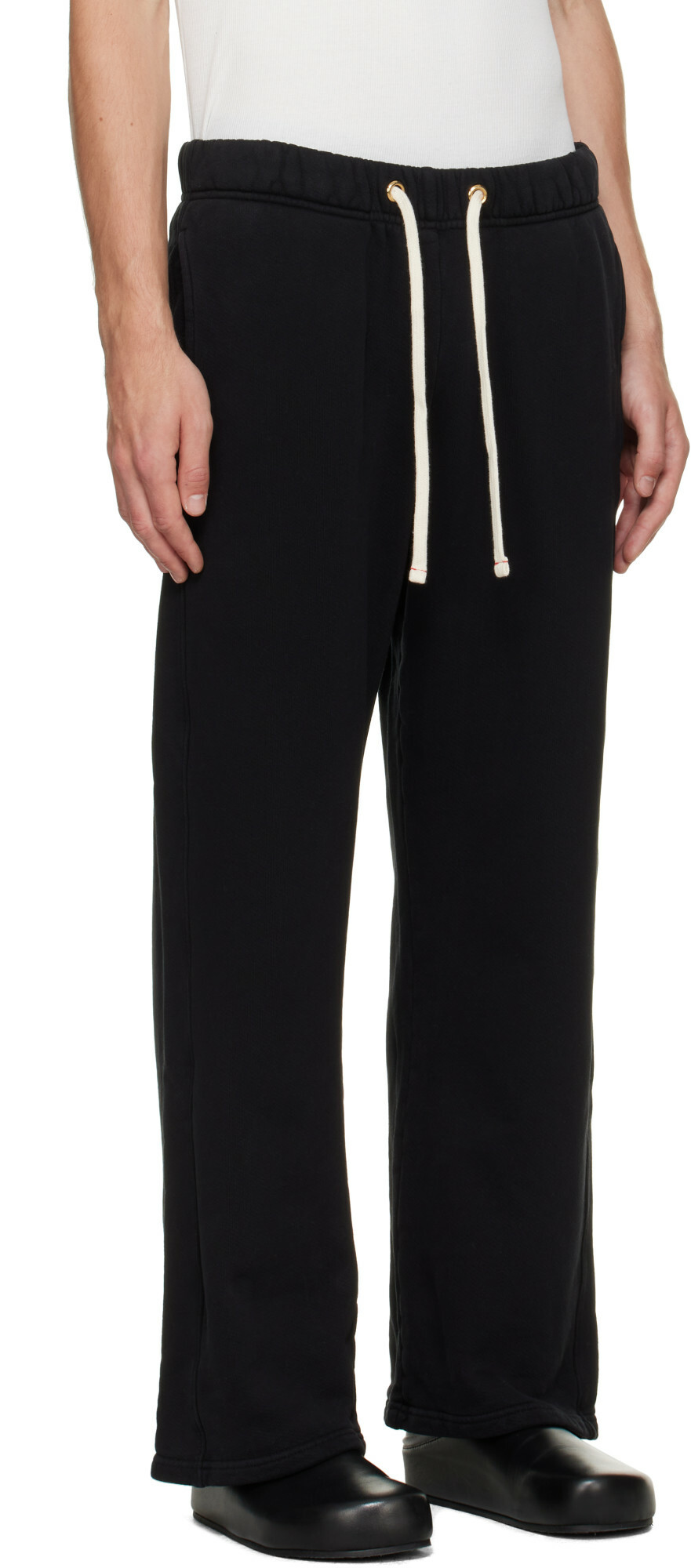 Les Tien Black Heavyweight Classic Sweatpants
