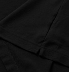 Incotex - Ice Cotton-Jersey T-Shirt - Black