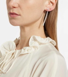 Sophie Bille Brahe Piazza 18kt gold drop earrings with freshwater pearls