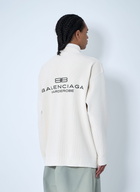 Balenciaga Interwined Zip-Up Sweater