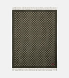 Gucci GG wool and cashmere blanket