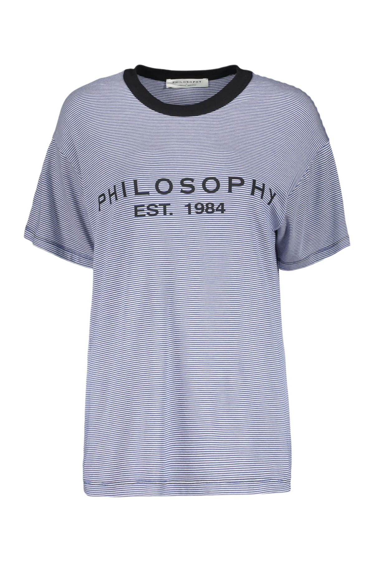 PHILOSOPHY DI LORENZO SERAFINI Cotton Jersey Polo Top