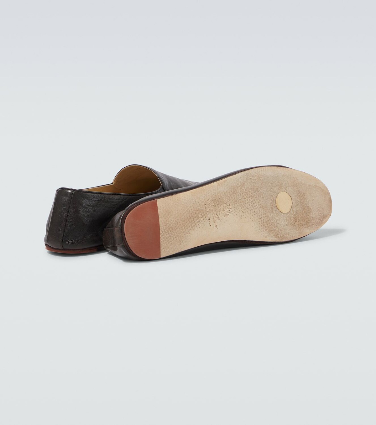 Loro Piana Anton Walk leather loafers