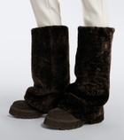 Bogner Turin shearling knee-high boots