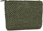 ANINE BING Green Rio Pouch