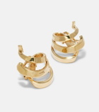 Ferragamo Triple Gancini clip-on earrings