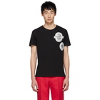 Alexander McQueen Black Logo Patch T-Shirt