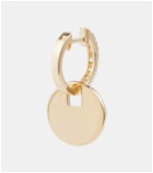 Robinson Pelham Orb Midi and WishDish 14kt gold single hoop earring with diamonds