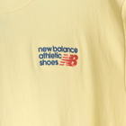New Balance Athletics Premium Logo Long Sleeve in Parchment