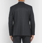 Canali - Grey Wool-Flannel Suit Jacket - Gray