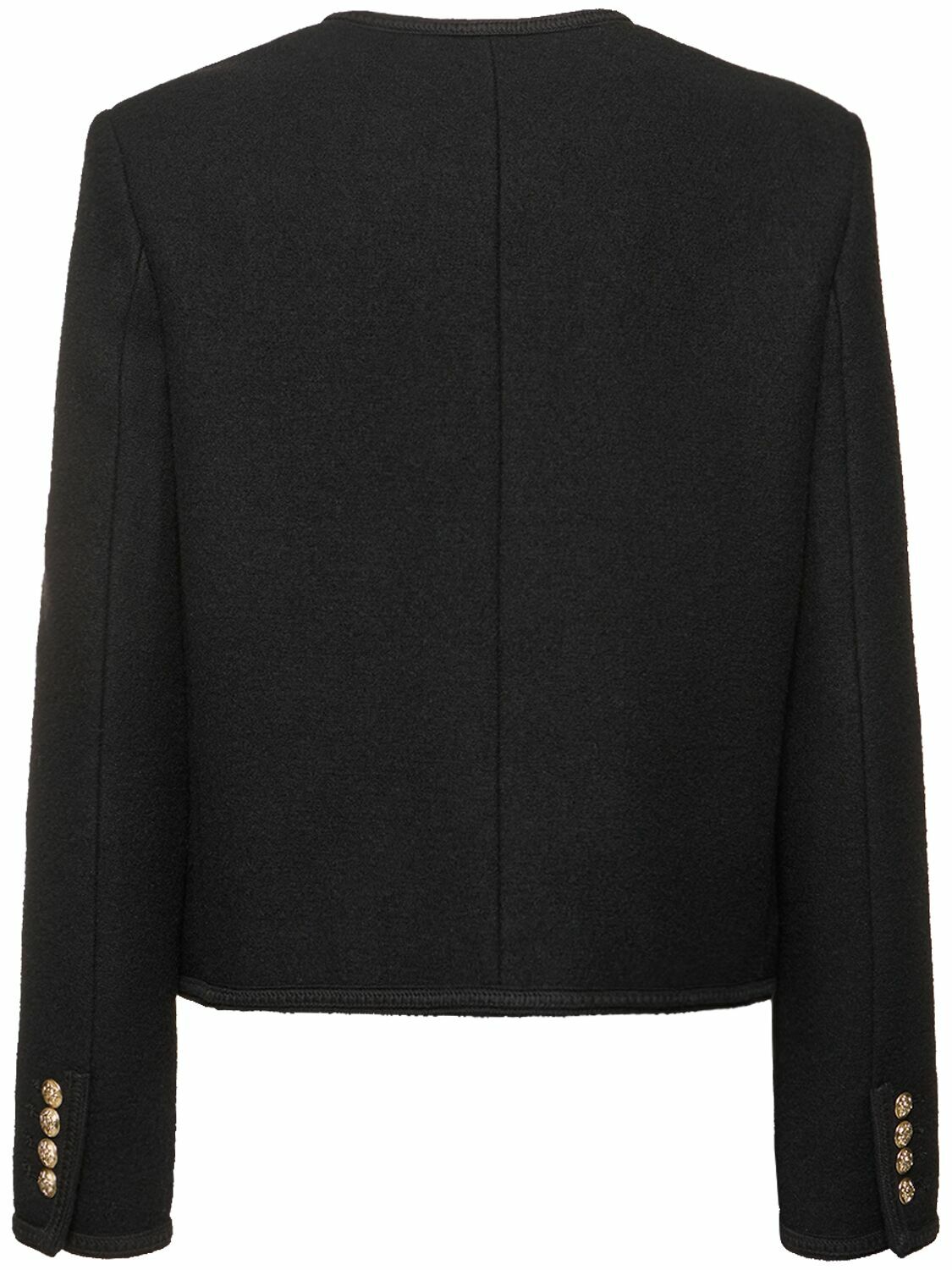 ◆[Dunst]^CLASSIC BOUCLE TWEED JACKET 4色◆ Black Classic Boucle Tweed Jacket by Dunst on Sale