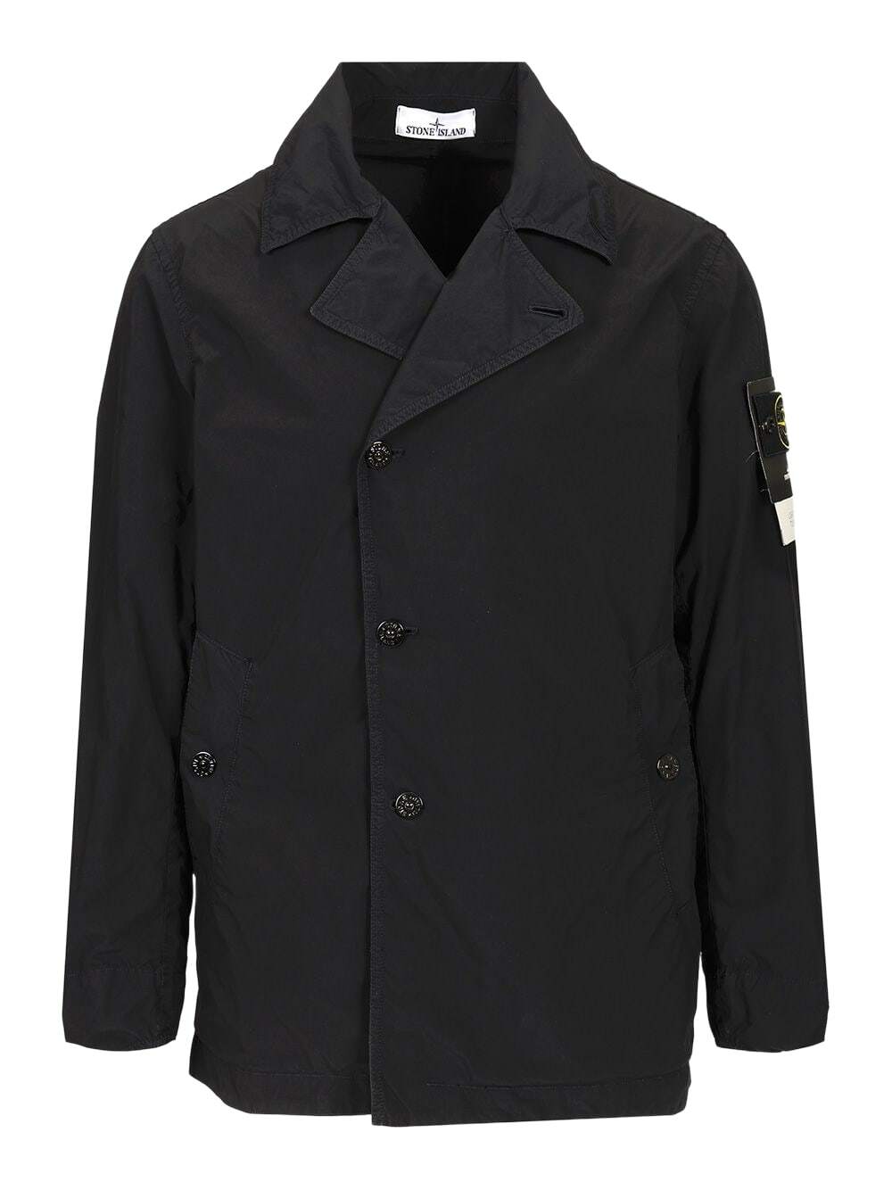 Cilo Short Trenchcoat Island Fossil