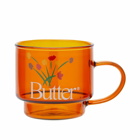 Butter Goods Men's Boquet Glass Mug in Brown