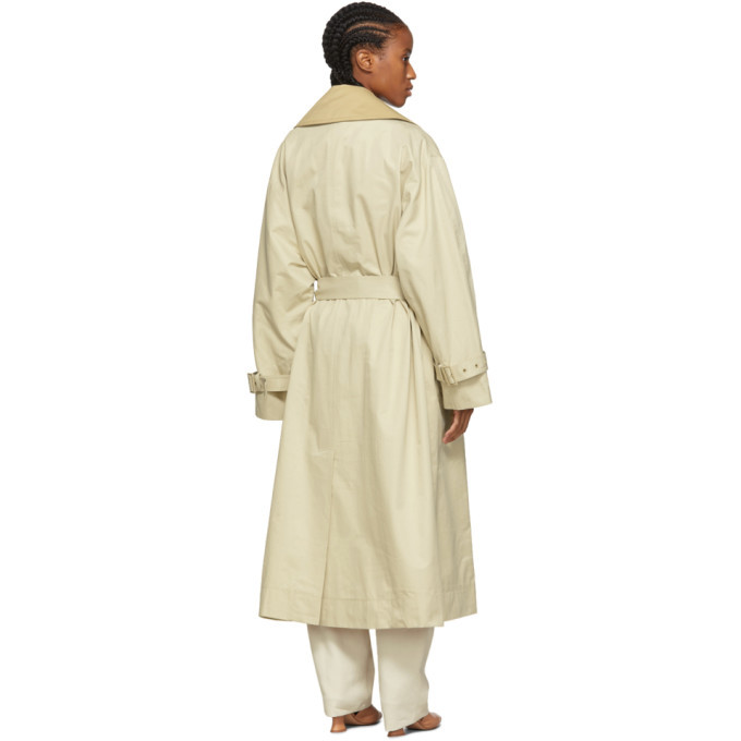 Low Classic Beige Belted Trench Coat Low Classic