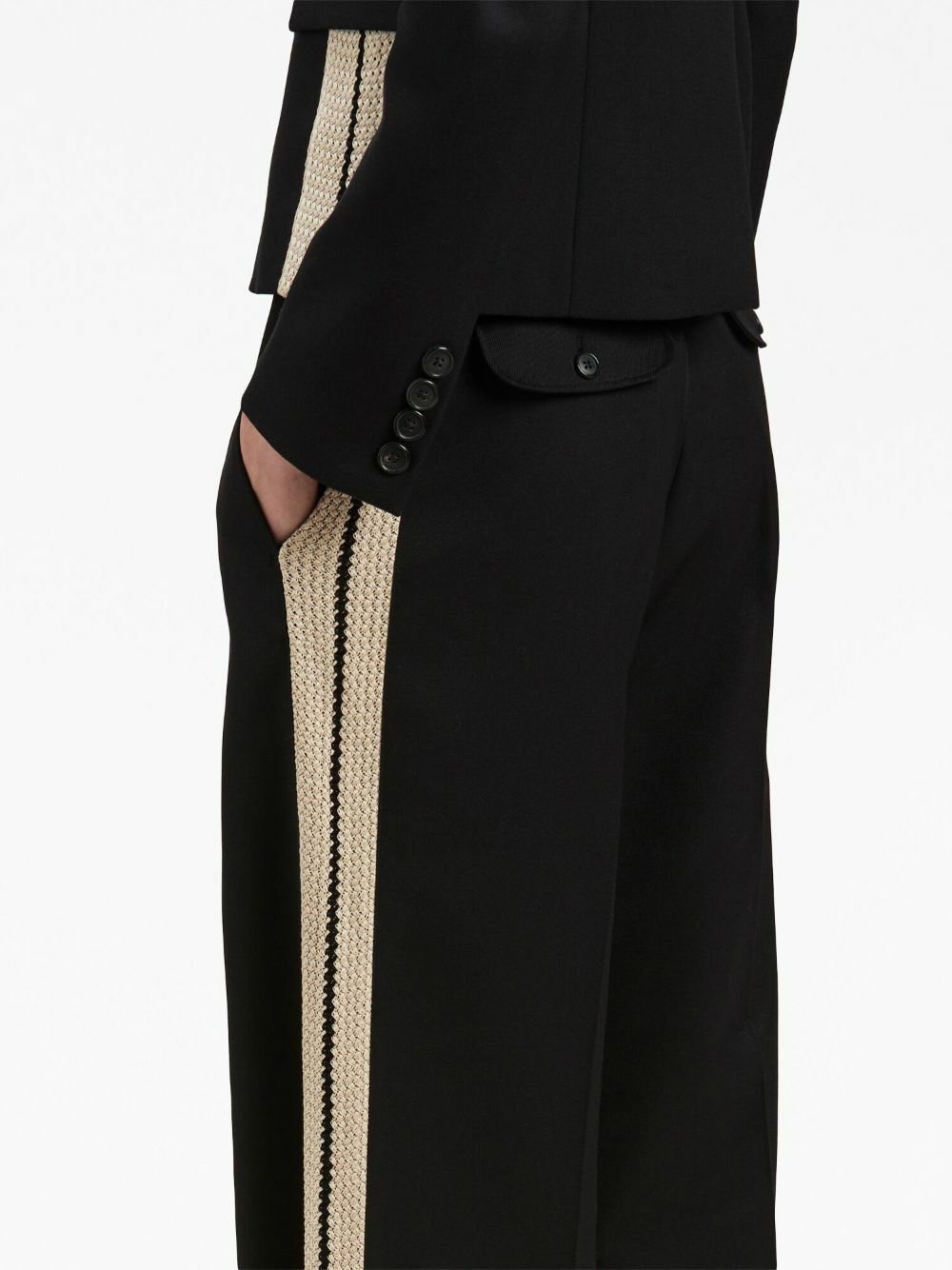 PALM ANGELS - Wool Trousers