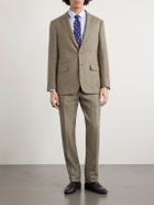 Ralph Lauren Purple label - Checked Silk, Wool and Cashmere-Blend Blazer - Green