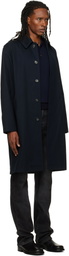 A.P.C. Navy Urban Mac Coat