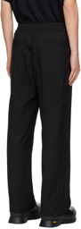 C2H4 Black Streamline Trousers